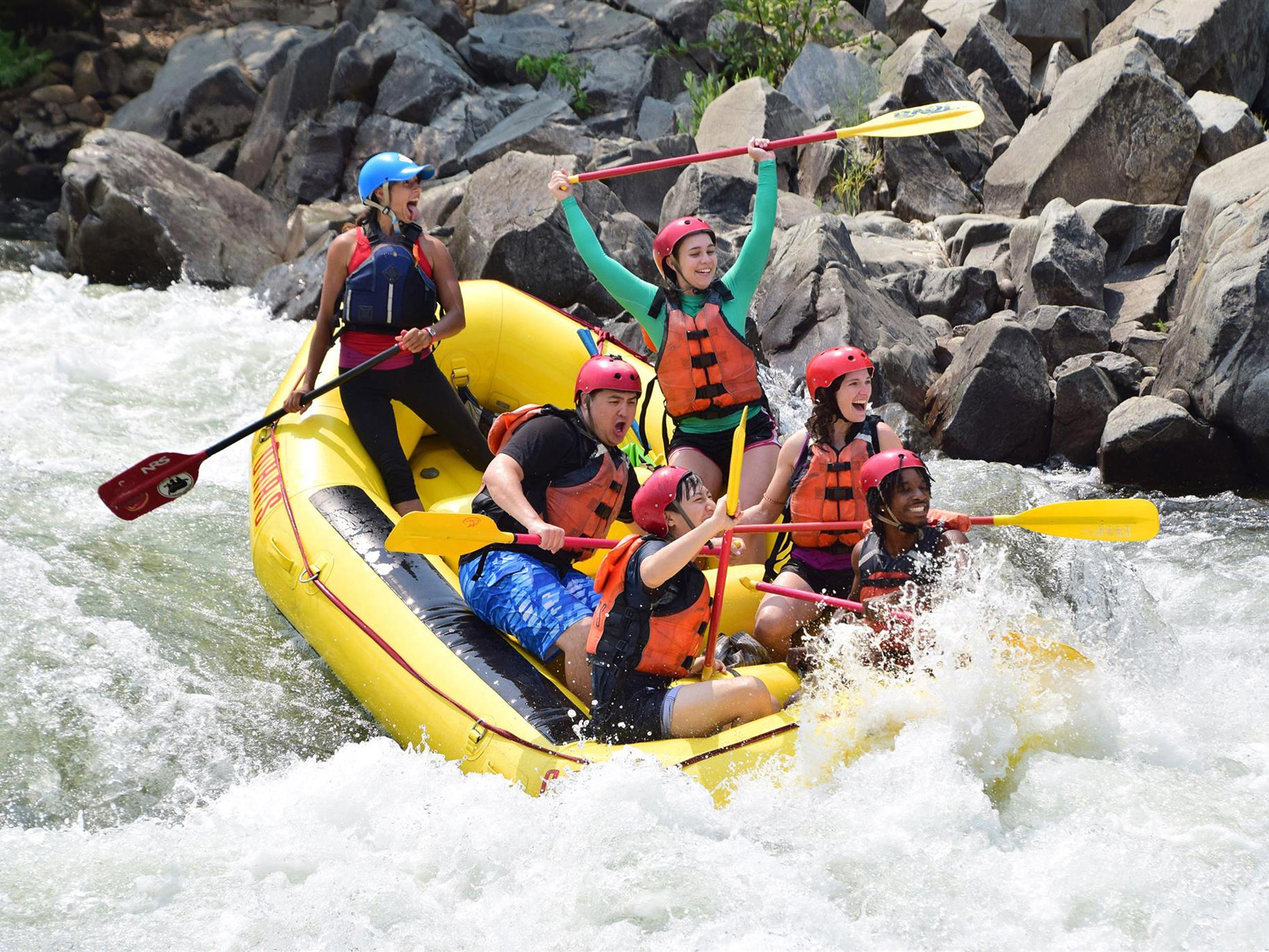 skypark holidays-Rafting